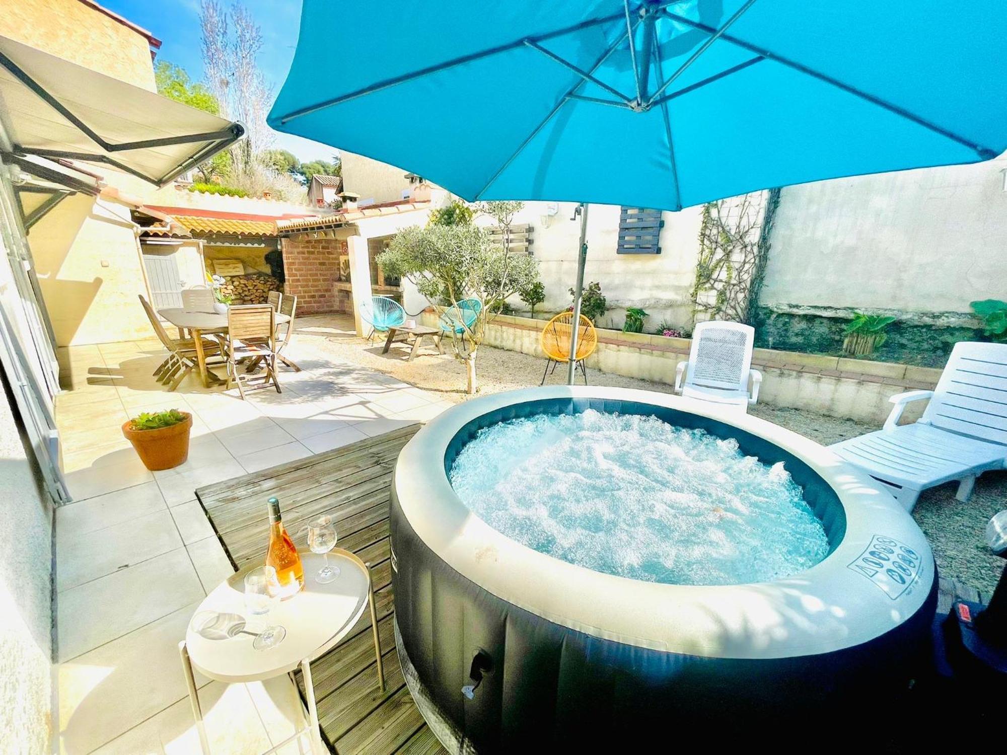 Villa Confort Jacuzzi Barbecue Clim Parking مارسيليا المظهر الخارجي الصورة